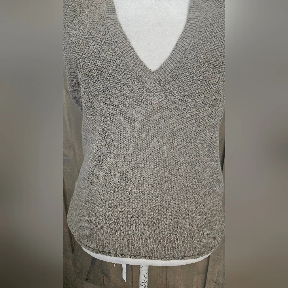 Free People Beach Keiran Tie Back Sweater Tank Top XS NWOT Phantom Gray